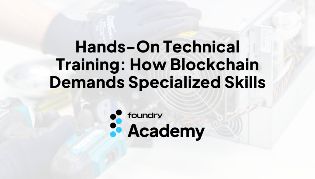 Foundry Digital Asset Mining and Staking